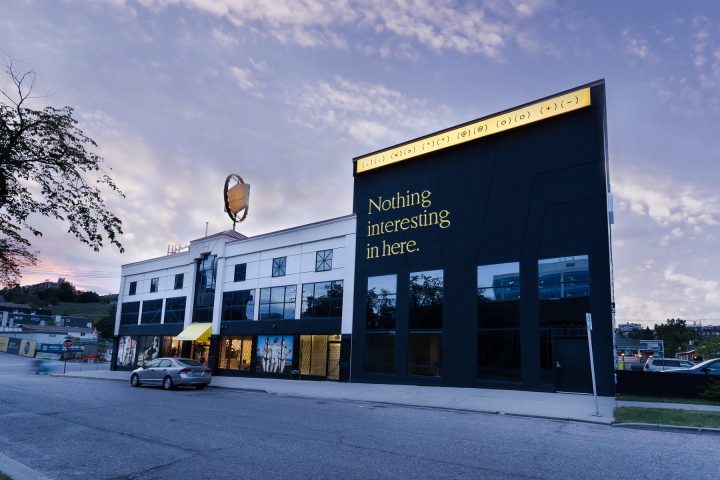Commercial exterior painting project